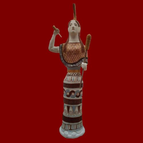 Statuetta Athena ergane
