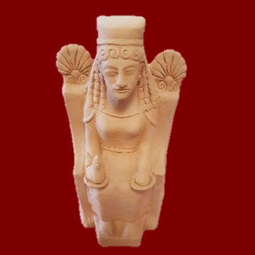 Statuetta dea seduta in trono (Persefone?)